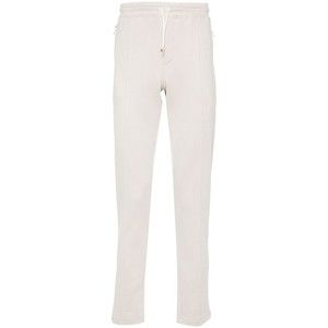 Eleventy Beige Casual Trousers With Drawstring Waist - NWT